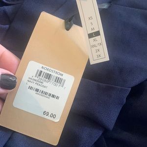 Halogen Wide-leg cropped pants NWT